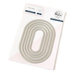 Pinkfresh Studio Nested Elongated Ovals Press Plate pf164es