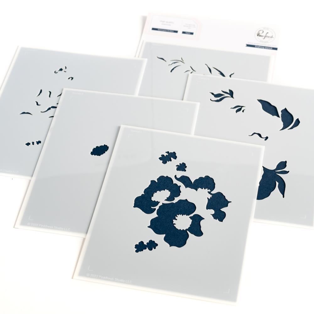 Pinkfresh Studio Nothing But The Best Stencil Set 190323
