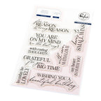 Pinkfresh Studio On My Mind Clear Stamps 308025