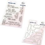 Pinkfresh Studio On My Mind Clear Stamps And Dies Bundle