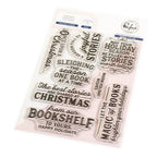 Pinkfresh Studio Once Upon A Holiday Clear Stamps Dies And Press Plates Bundle 291325