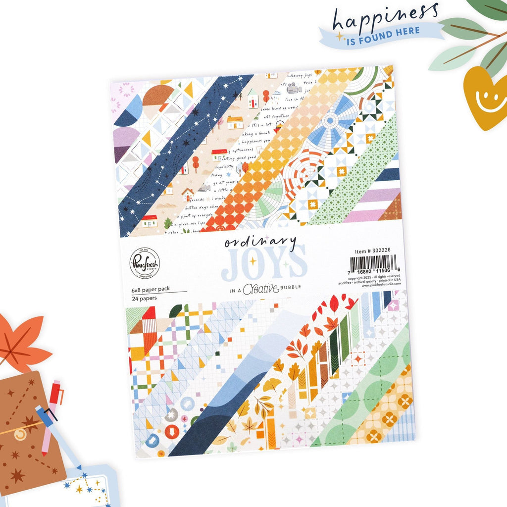 Pinkfresh Studio Ordinary Joy 6 x 8 Paper Pack 302226