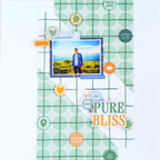 Pinkfresh Studio Ordinary Joy 6 x 8 Paper Pack 302226 Pure Bliss Layout