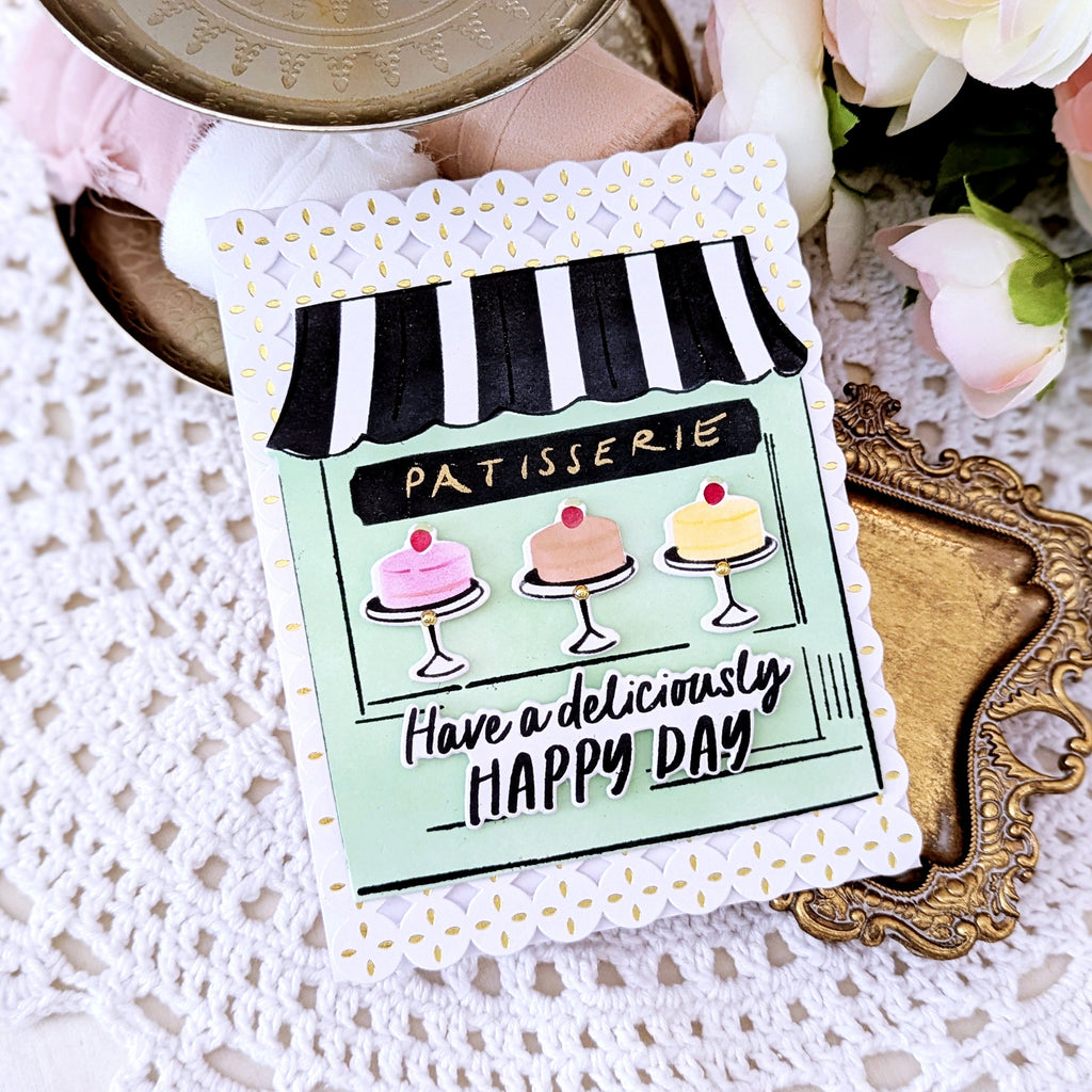 Pinkfresh Studio Patisserie Pals Dies 278925 Betty Wright Card