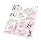 Pinkfresh Studio Peony Glow Clear Stamps 299025