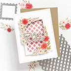 Pinkfresh Studio Peony Glow Dies 299125 Sending Sunshine Card
