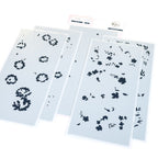 Pinkfresh Studio Peony Glow Stencils 299225