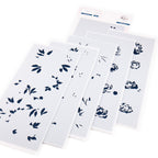 Pinkfresh Studio Peony Perfection Stamps Dies Stencils And Washi Tape Bundle 270625