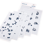 Pinkfresh Studio Peony Perfection Stencils 270625