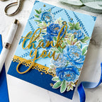 Pinkfresh Studio Peony Perfection Stencils 270625 Emily Midgett