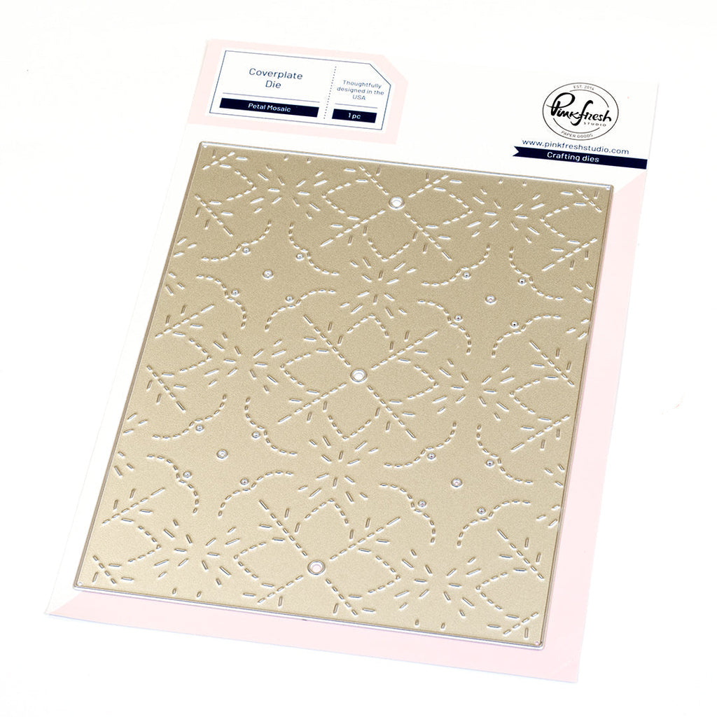 Pinkfresh Studio Petal Mosaic Coverplate Die 309625