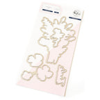 Pinkfresh Studio Playful Petals Stamps Dies Stencils And Press Plates Bundle 255324 Dies