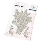 Pinkfresh Studio Playful Petals Stamps Dies Stencils And Press Plates Bundle 255524 Press Plates and Hot Foiling Plates
