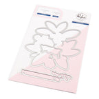 Pinkfresh Studio Plumeria Stamps Dies Stencils And Press Plates Bundle 272725