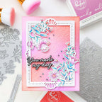 Pinkfresh Studio Print Shop Modern Botanicals Press Plate 245524 You Made My Day Card | color-code:ALT02
