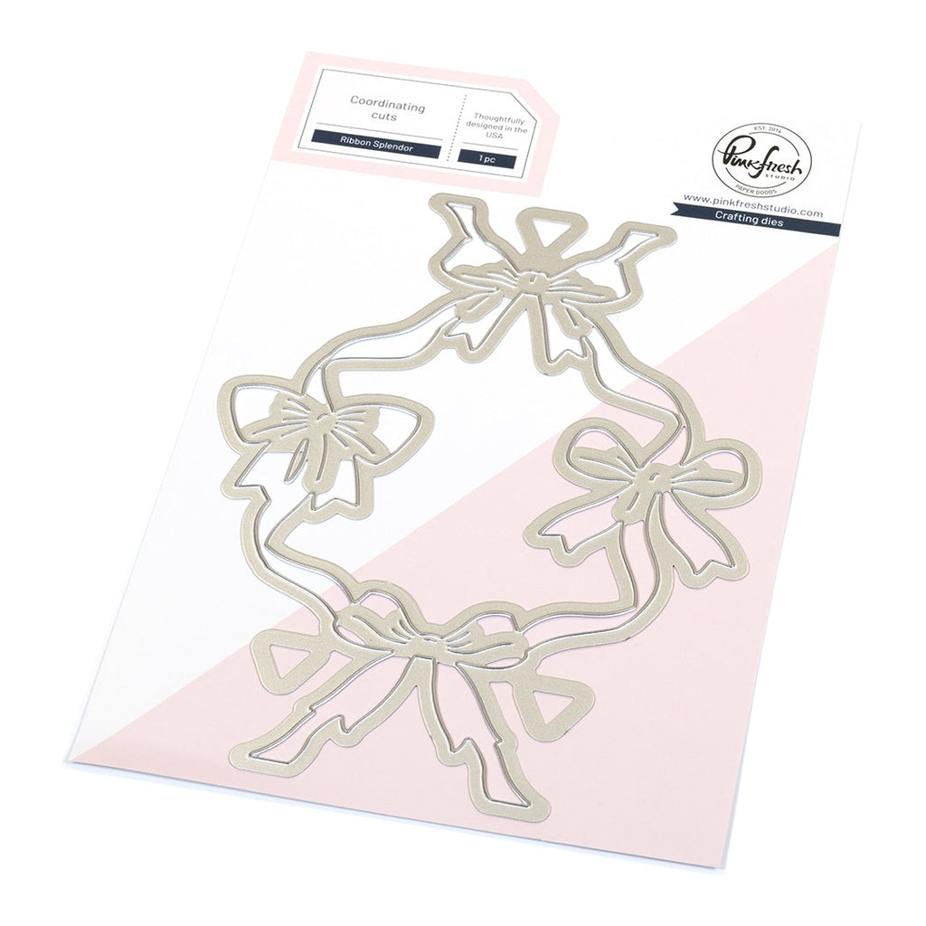 Pinkfresh Studio Ribbon Splendor Die 306325