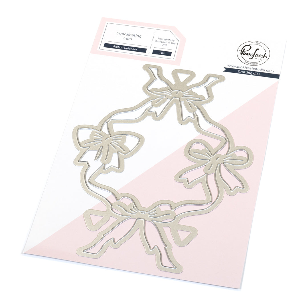 Pinkfresh Studio Ribbon Splendor Die 306325