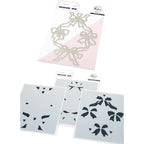 Pinkfresh Studio Ribbon Splendor Die And Stencils Bundle