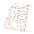 Pinkfresh Studio Room For Joy Clear Stamps Dies And Press Plates Bundle Die Cut Images