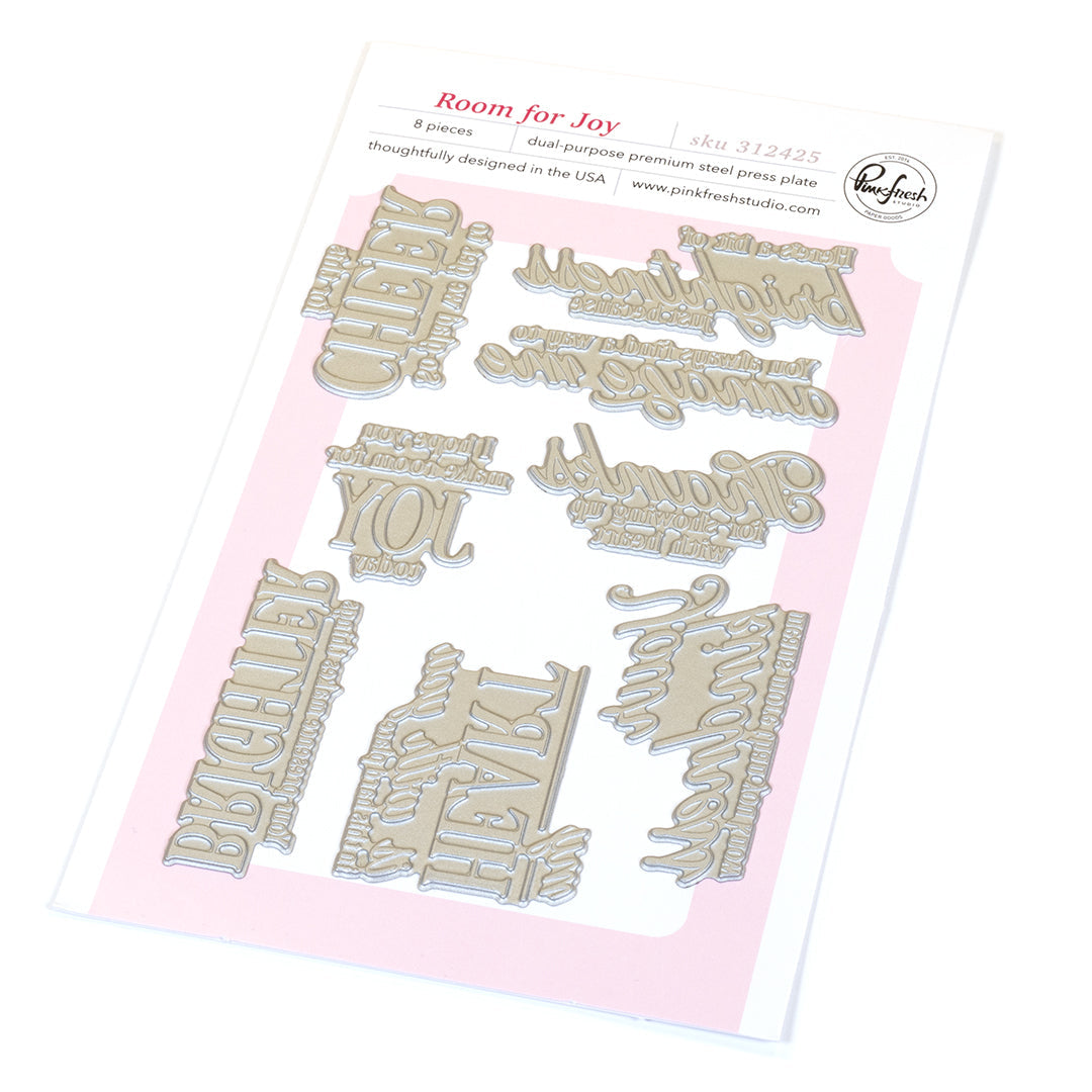 Pinkfresh Studio Room For Joy Press Plates 312425