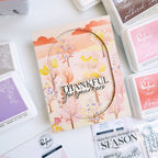 Pinkfresh Studio Rooted In Wonder Dies 295725 Thankful For Your Care Card