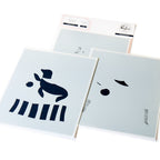 Pinkfresh Studio Seaside Cones Stencils 279925