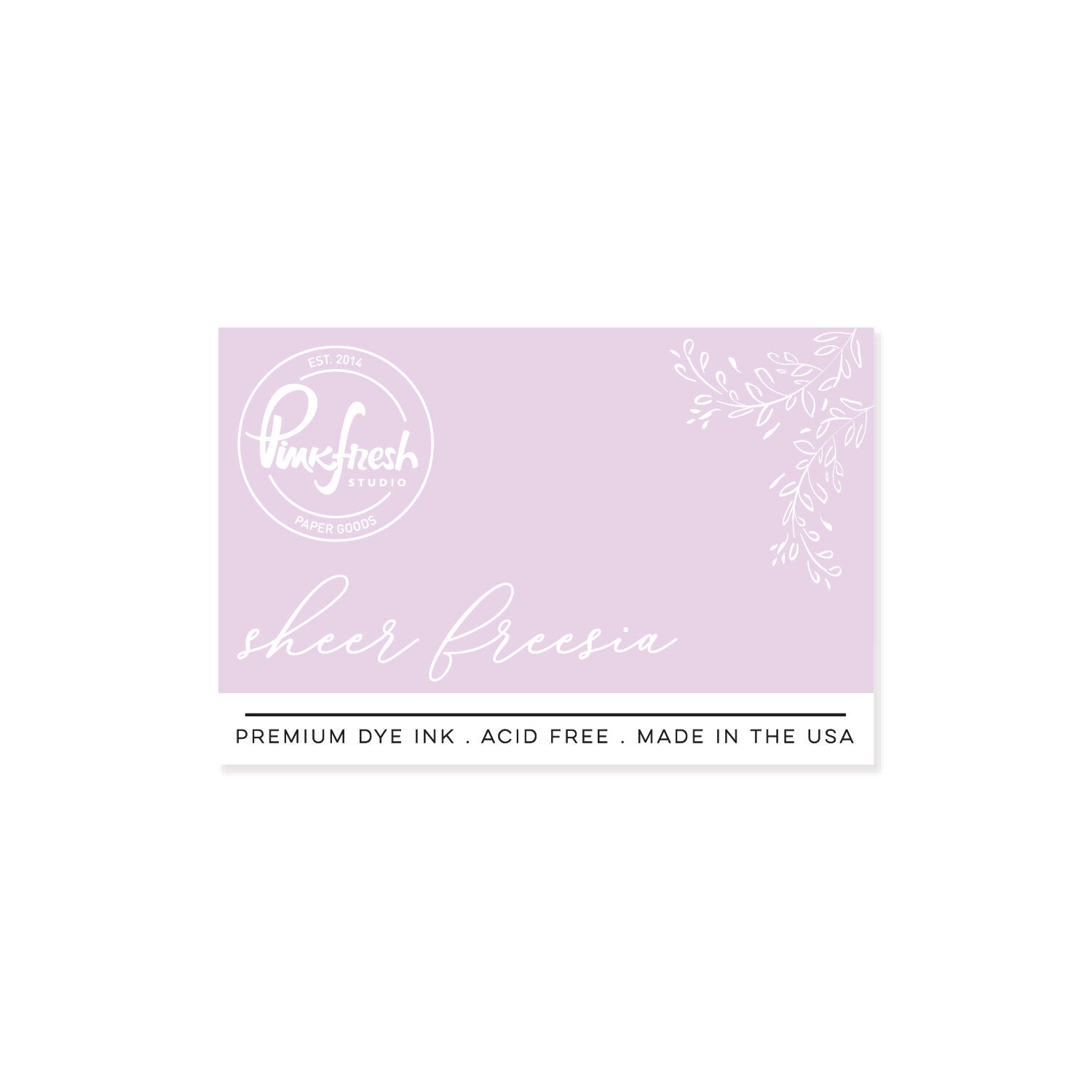 Pinkfresh Studio Sheer Freesia Dye Ink Pad pfdi066