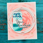 Pinkfresh Studio Sippable Scenes Dies 284225 Pause And Pour