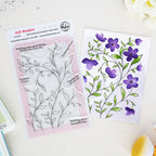 Pinkfresh Studio Soft Meadow Clear Stamps 330126