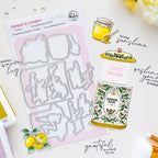 Pinkfresh Studio Steeped In Comfort Dies 338126 Kitchen Jar