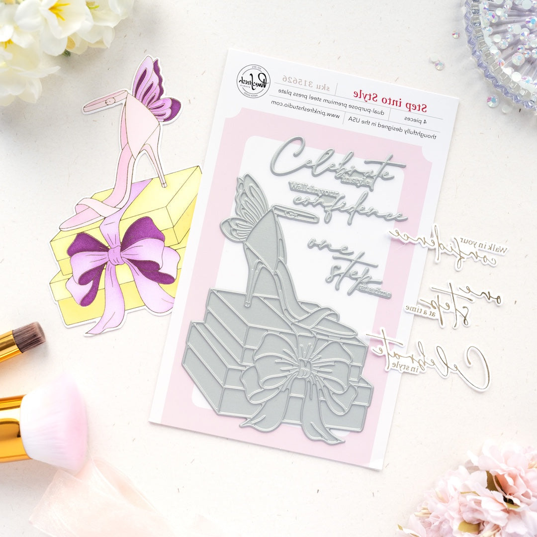 Pinkfresh Studio Step Into Style Press Plates 315626 Product Image