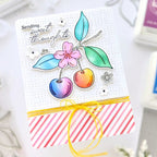 Pinkfresh Studio Stitched Basket Weave Coverplate Die 269425 Sweet Thoughts Card | color-code:ALT02