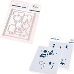 Pinkfresh Studio Summer Fun Dies And Stencils Bundle