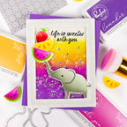 Pinkfresh Studio Sweet Safari Die 279625 Colorful Circus Card
