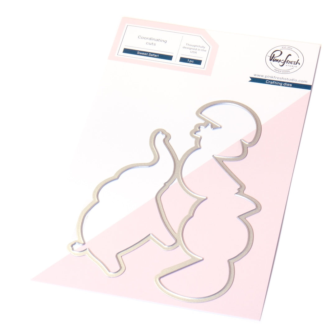 Pinkfresh Studio Sweet Safari Die And Stencils Bundle 279625
