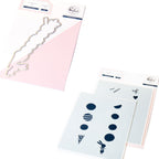 Pinkfresh Studio Sweet Scoops Die And Stencils Bundle