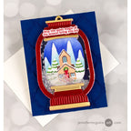 Pinkfresh Studio The Shelf Edit Magic of the Season Clear Stamps 290325 Ornament Card | color-code:ALT01