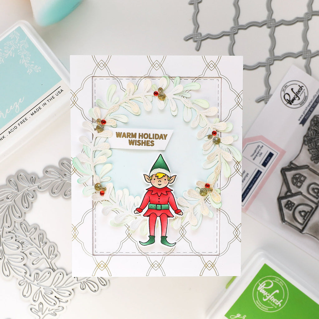 Pinkfresh Studio The Shelf Edit Magic of the Season Dies 290425 Christmas Wishes Card