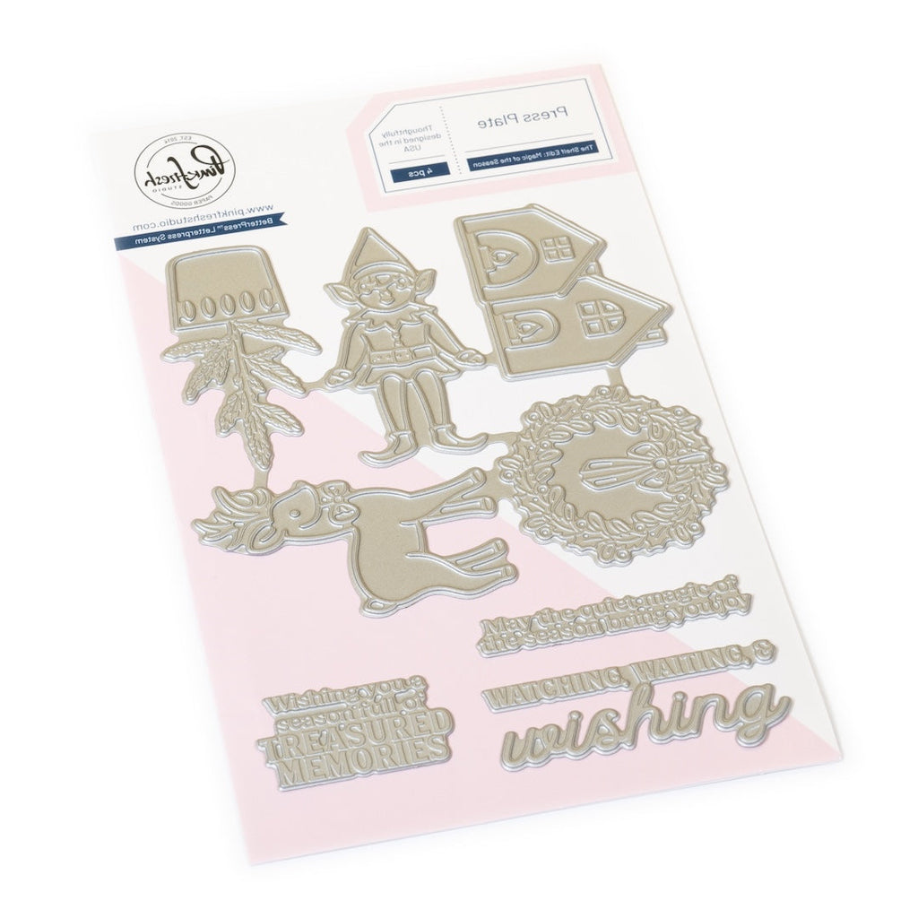 Pinkfresh Studio The Shelf Edit Magic of the Season Press Plates 290625 Alternate Image