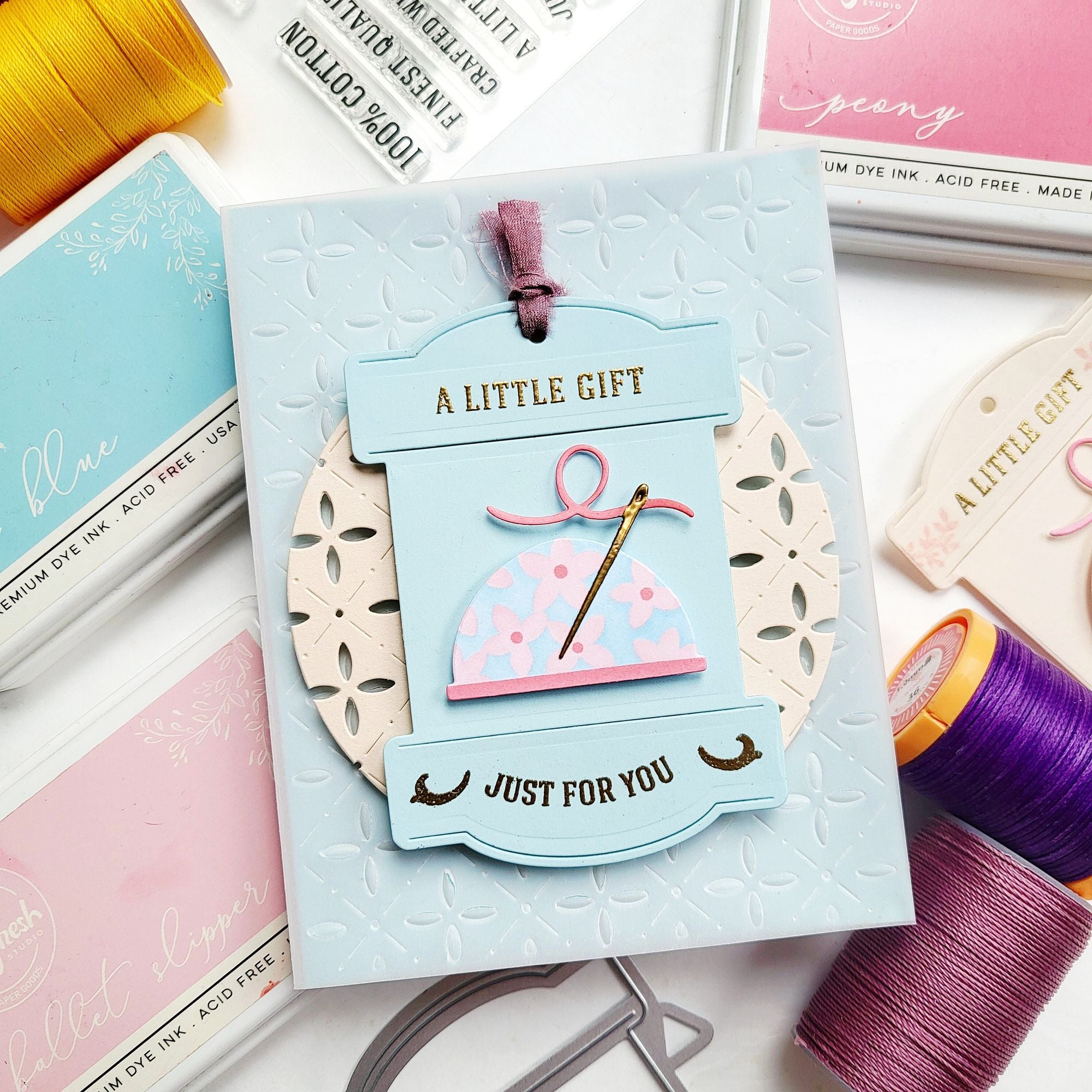 Pinkfresh Studio The Stitch Edit Large Spool Die 313425 – Simon
