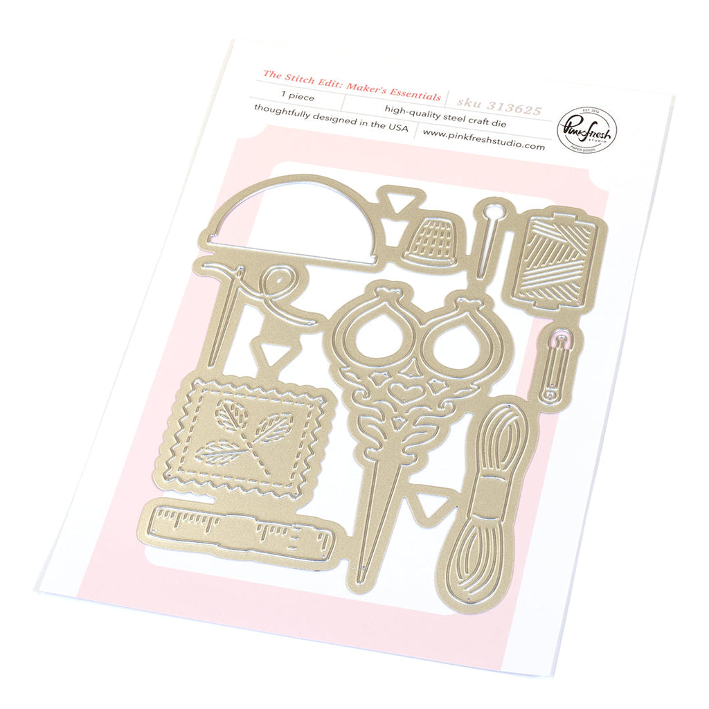 Pinkfresh Studio The Stitch Edit Maker's Essentials Die 313625