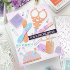 Pinkfresh Studio The Stitch Edit Maker's Essentials Stencils 313725 For Someone Special Card