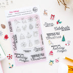 Pinkfresh Studio Tiny Tidings Clear Stamps 333126