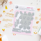Pinkfresh Studio Tiny Tidings Press Plates 333426 Reverse Sentiments Image