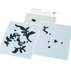 Pinkfresh Studio Trailing Grace Die And Stencils Bundle Detailed Image