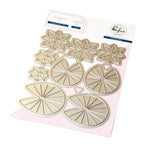 Pinkfresh Studio Tranquil Water Lilies Die And Stencils Bundle 283925
