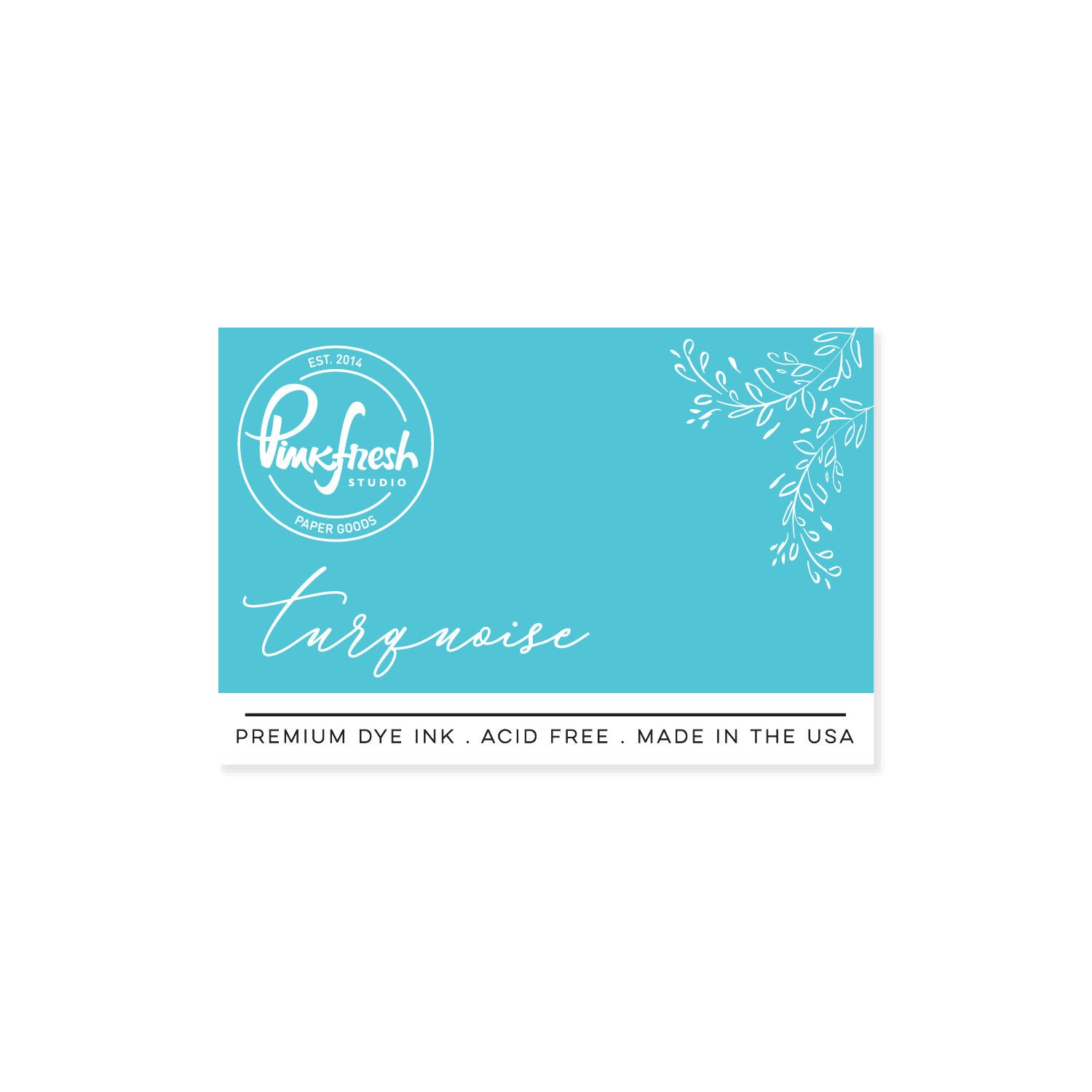 Pinkfresh Studio Turquoise Dye Ink Pad pfdi061