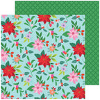 Pinkfresh Studio Very Merry Christmas 12 x 12 Paper Pack 296225 Bright Florals