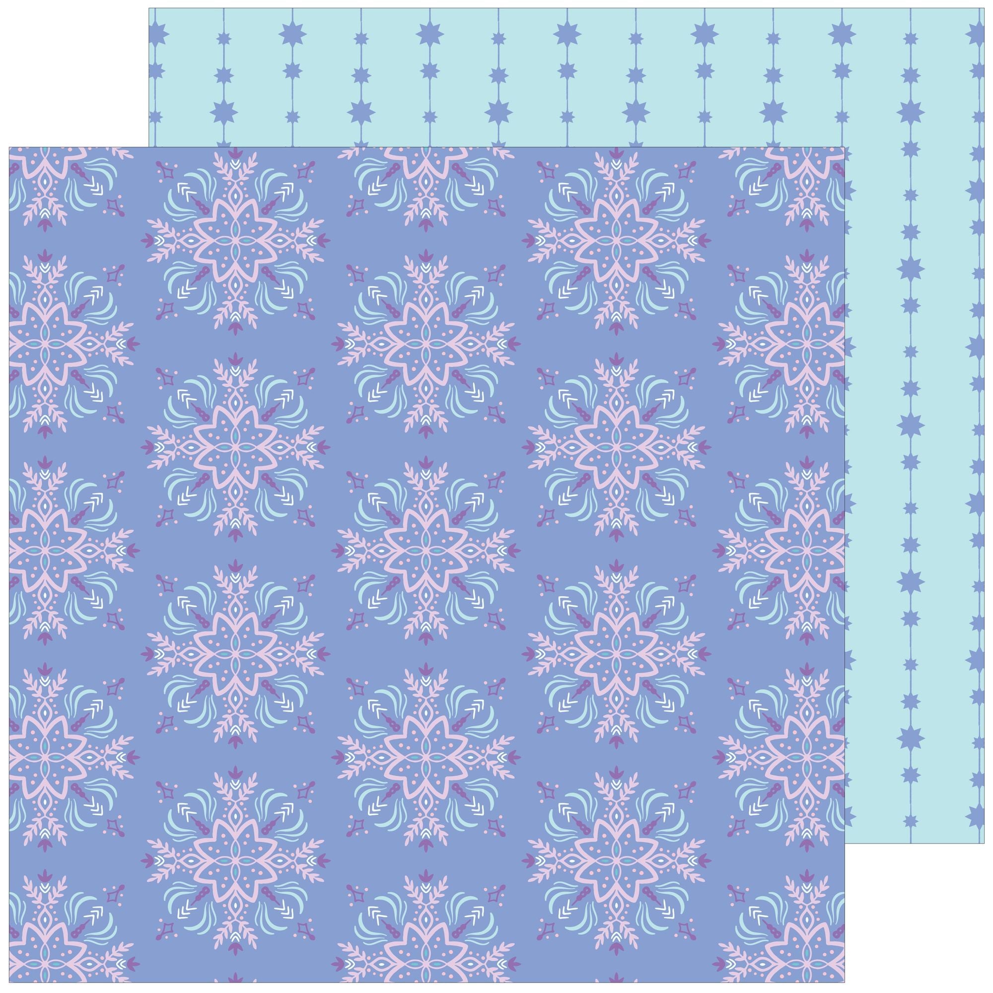 Pinkfresh Studio Very Merry Christmas 12 x 12 Paper Pack 296225 Geometric Florals