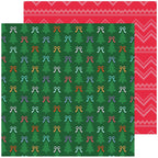 Pinkfresh Studio Very Merry Christmas 12 x 12 Paper Pack 296225 Holiday Christmas Trees